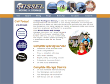 Tablet Screenshot of kisselmoving.net